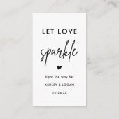 Minimale boodschapper voor het trekken van Labels Informatiekaartje (Achterkant)