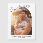 Minimale boog sparen de Datum Magnetische Kaart va (Voorkant)