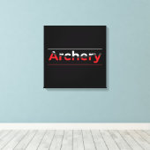 Minimale boogarchitectuur Moderne Kunst - Grafisch Canvas Afdruk (Insitu (Houten vloer))