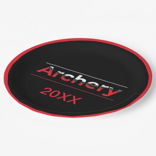 Minimale boogarchitectuur Moderne Kunst - Grafisch Papieren Bordje (Gekanteld)