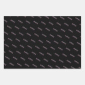 Minimale boogschieten - Roze Arch Inpakpapier Vel (Voorkant 3)