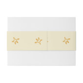 Minimale boom-invitatie uitnodigingen wikkel (Achterkant Voorbeeld)