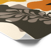 Minimale botanische abstracts #illustration poster (Hoek)