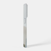 Minimale botanische lagen – kalme neutrale abstrac iPhone hoesje (Rechterkant)
