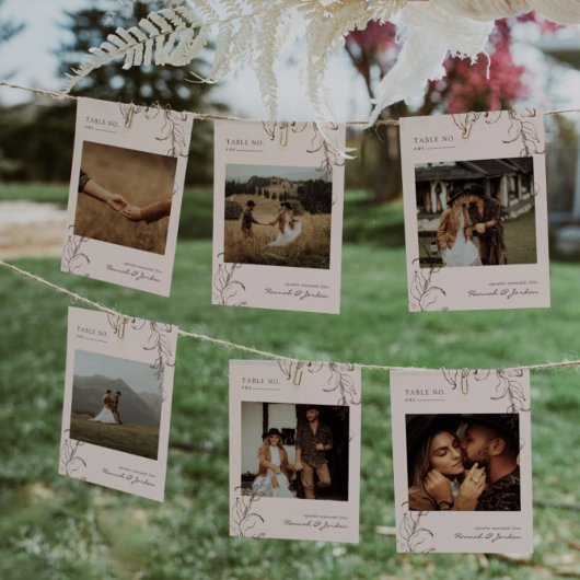 Minimale botanische terracotta | Kaart tabelnummer