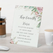 Minimale botanische waarde in logo reclamebord met voetstuk (Insitu)