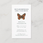 Minimale bovendellak visitekaartje (Voorkant)