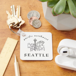 Minimale bovengrens Stille noordwestelijke Seattle Sleutelhanger