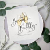 Minimale bridal Brunch en Bubble Napkins Servet