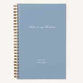 Minimale Brieven Aan Mijn Man Notitieboek