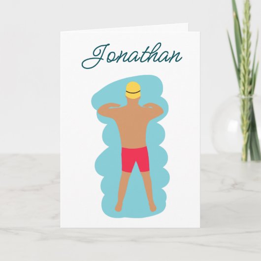 Minimale  broedtijd tijdens het zwemmen kaart (Voorkant)