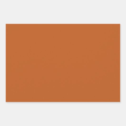 Minimale bruine bronzen bruine elegant inpakpapier vel (Voorkant 2)