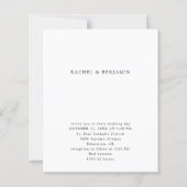 Minimale budget voor eenvoudig zwart-withuwelijk (Voorkant)