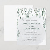 Minimale budgettaire Waterverf met eenvoudige uitw (Voorkant / Achterkant)