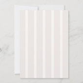 Minimale cafégeïnspireerde babyshower uitnodiging (Achterkant)