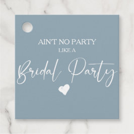 Minimale Calligrafie Bridal Party Bedankjes Labels