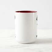 Minimale Cameratekening Fotografie Mok (Midden)