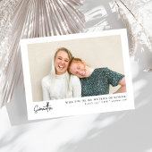 Minimale Chic Script Foto Matron van Eer Voorstel