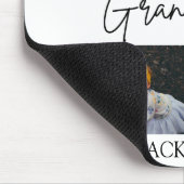 Minimale Chique Wit Beste Grootouders Foto Muismat (Hoek)