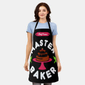 Minimale chocolade-kap voor Master Baker Schort (Gedragen)