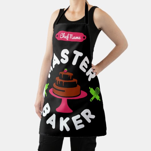 Minimale chocolade-kap voor Master Baker Schort (Insitu)