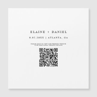 Minimale code van het Manuscript QR sparen de Magn