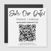 Minimale code van het Manuscript QR sparen de Magn (Voorkant / Achterkant)