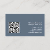 Minimale Code voor procureur-generaal van de advoc Visitekaartje (Achterkant)