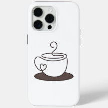 Minimale Coffee Phone Hoesje
