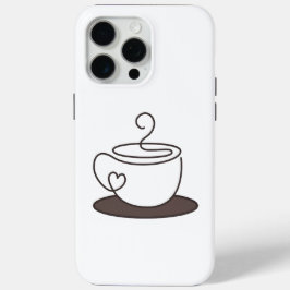 Minimale Coffee Phone Hoesje