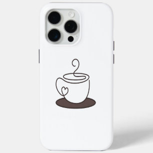 Minimale Coffee Phone Hoesje