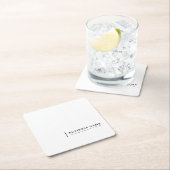 Minimale consultatie van het bedrijf Modern Typogr Kartonnen Onderzetters (Insitu)