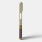 Minimale contemporay-schildering met diepe kleur Case-Mate iPhone case (Achterkant / Rechts)