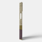 Minimale contemporay-schildering met diepe kleur Case-Mate iPhone case (Achterkant / Rechts)