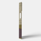 Minimale contemporay-schildering met diepe kleur Case-Mate iPhone case (Achterkant / Rechts)