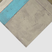 Minimale contemporay-schildering met diepe kleur tissuepapier (Detail)