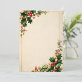 Minimale craskaart met hulsthoeken kaart (Staand voorkant)