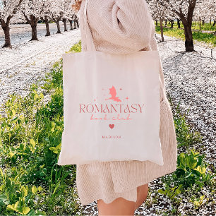 Minimale Custom Book Lovers 'Romantasy Book Club' Tote Bag