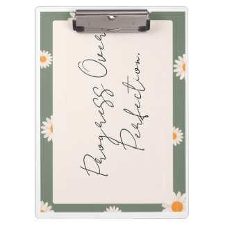Minimale cute planner klembord