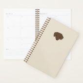 Minimale Dachshundplanner Planner (Display)