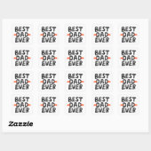 Minimale Dad Sticker | beste papa ooit (Vel)