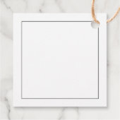 Minimale dank bedankjes labels (Achterkant)