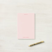 Minimale Dank Je Post-it® Notes (Op bureau)