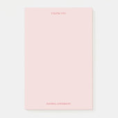 Minimale Dank Je Post-it® Notes (Voorkant)