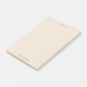Minimale Dank Je Wel Post-it® Notes (Schuin)