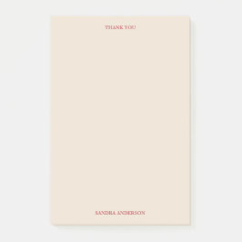 Minimale Dank Je Wel Post-it® Notes