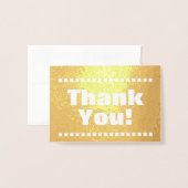 Minimale,  "Dank u!" Kaart (Voorkant met envelop)