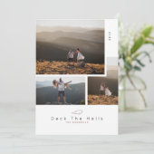 Minimale dek de hallen | Foto Collage Vakantie Kaart (Staand voorkant)