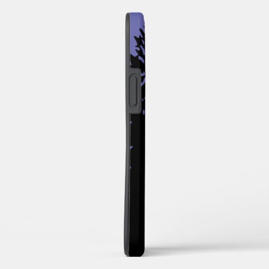 Minimale dennenboomsilhouet Cas Case-Mate iPhone Case (Achterkant / Rechts)