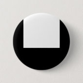 Minimale Design Black White Square Lijst R Button (Voorkant)